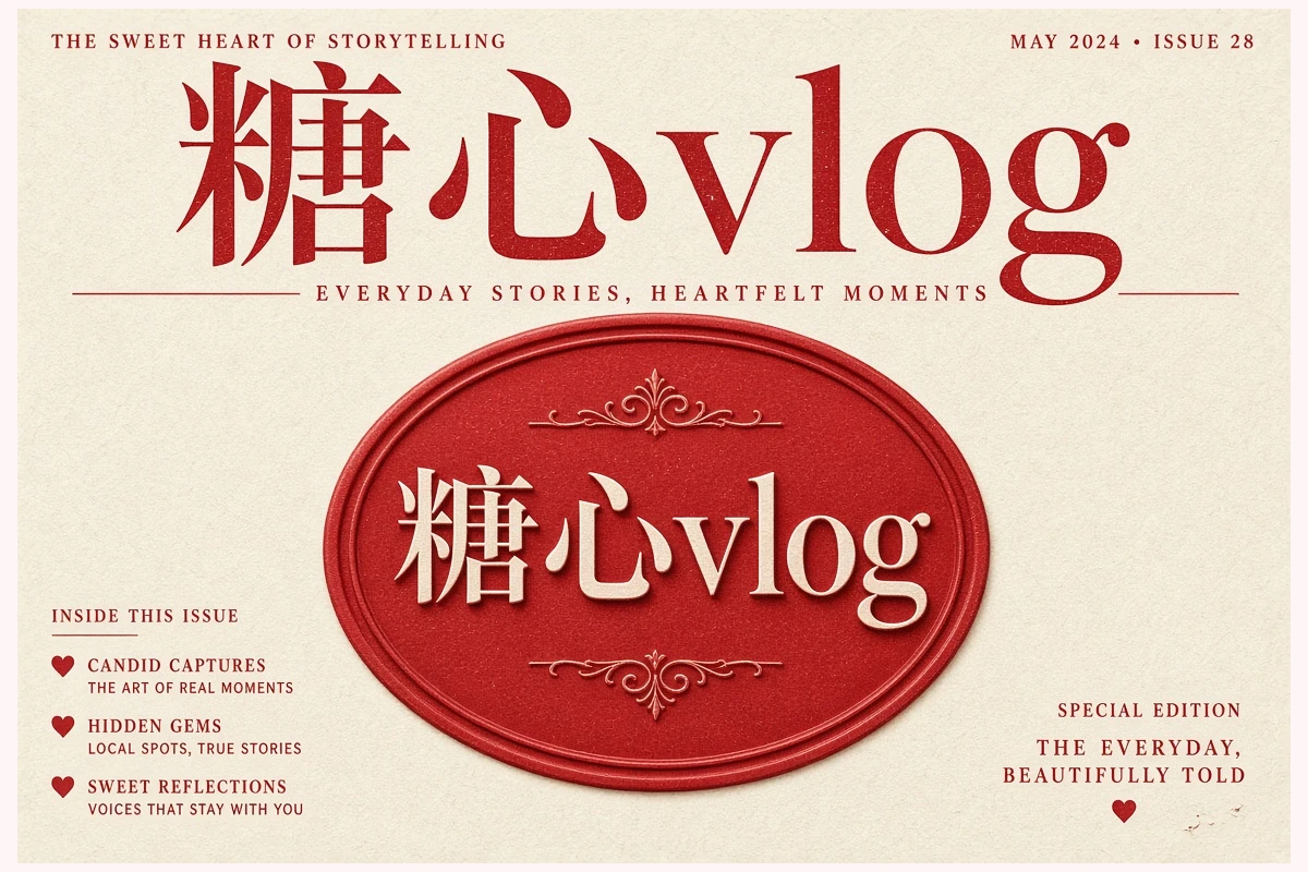 关于糖心vlog:把影像日志整理成可以慢慢读的内容